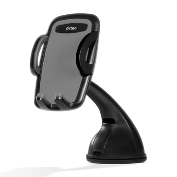 ttec in-Car Mobile Phone Holder FlexGrip™, Compact Universal Mount with 360 degree Rotatation - BRAND PROMOTION!